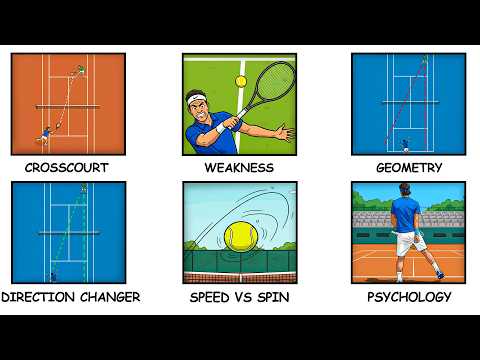 Every MUST-KNOW Tennis Tactic Explained in 13 Minutes