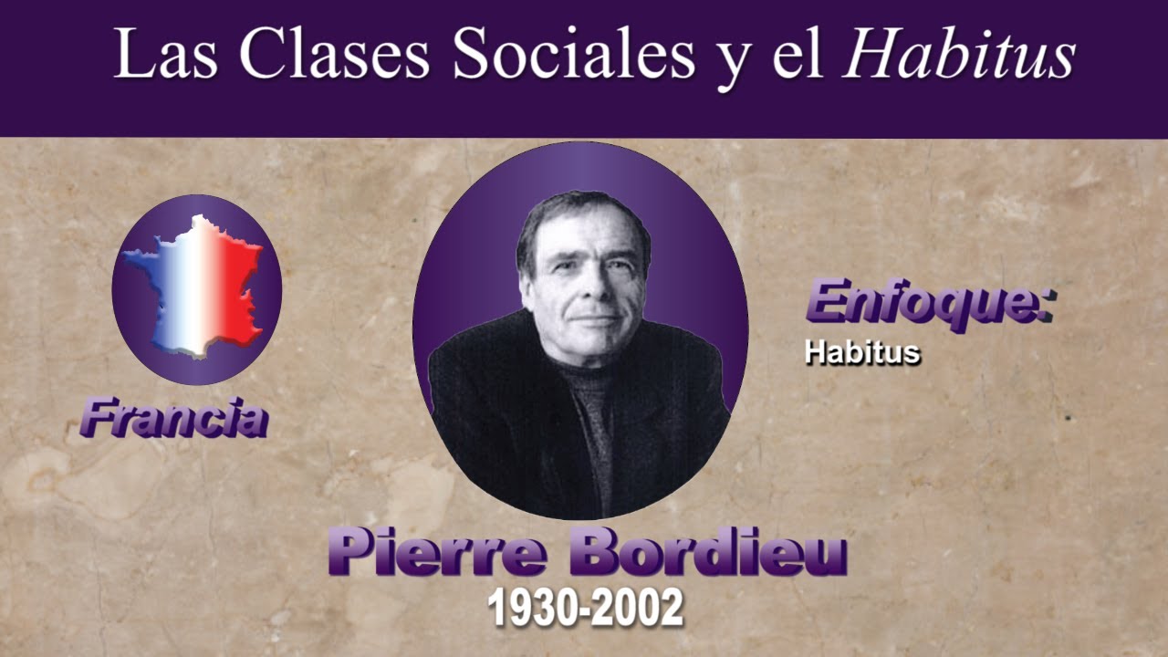 Las clases sociales y el "Habitus" | Pierre Bordieu