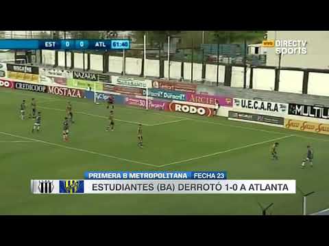 Estudiantes Bs As 1 Atlanta 0 (1B)