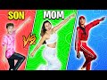 FORTNITE DANCES In REAL LIFE SON Vs MOM