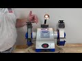 Charnwood's BG8 Bench Grinder with 8" Wheels and Flexible Light