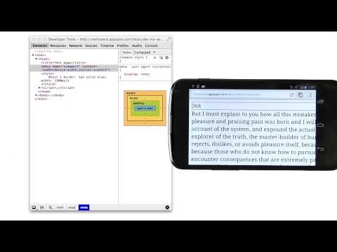 Min and Max Scale Mobile Web Development