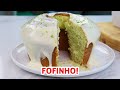 Bolo de Limão com Gelatina Verde por Dentro: Receita Especial