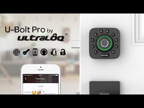 Ultraloq U-Bolt Pro: The Ultimate Smart Lock-GadgetAny