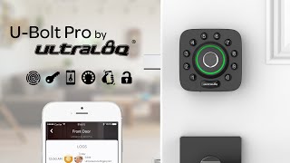 U-Bolt Pro: The Ultimate 6-in-1 Smart DeadBolt + Bridge WiFi Adaptor