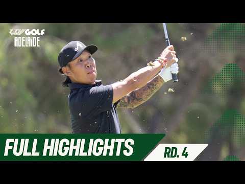 FULL HIGHLIGHTS | LIV Golf Adelaide Final Round | 2026