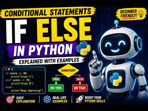 If Else Statement in Python | Conditional Statements Explained for Beginners
