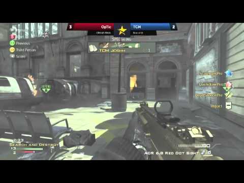 TCM Gaming vs Optic Gaming - Part 1 - Call of Duty MW3 Grand Final - EGL8
