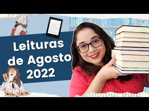 AS 12 LEITURAS DE AGOSTO 2022: Muitos livros no mês infinito! 📚 | Biblioteca da Rô