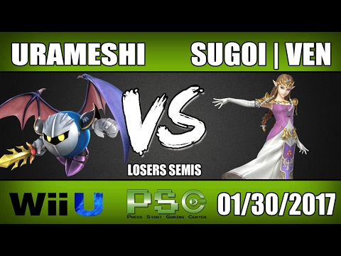 Urameshi (Meta Knight) vs Sugoi Ven (Zelda) - Wii U Losers Semis - S4M