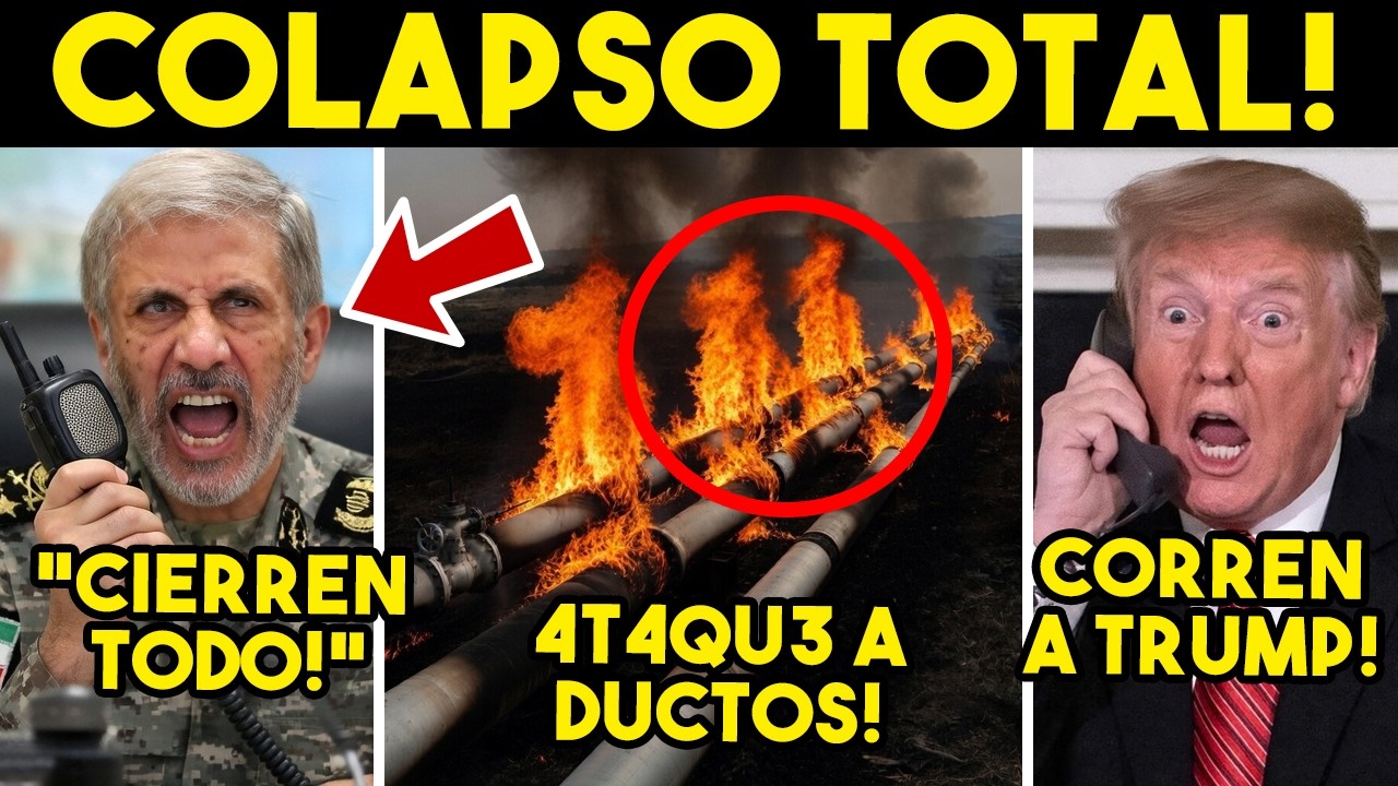 TRUMP ES EL FIN! EUROPA COLAPSA, CORREN A EU. IRAN SACA ULTIMATUM, FRENAN S4BOT4J3.