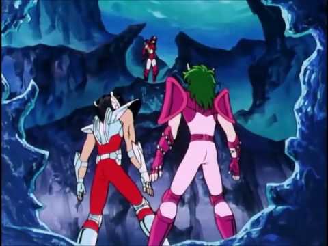 Kanon de dragao marinho vs Seiya e Shun