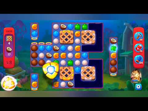 фишдом 2023  #  11038 уровень - прохождение без бустеров # Fishdom,   11038  level - no Boosters.