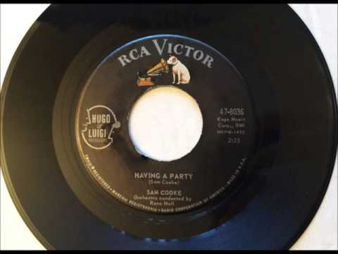 Having A Party , Sam Cooke , 1962 Vinyl 45RPM