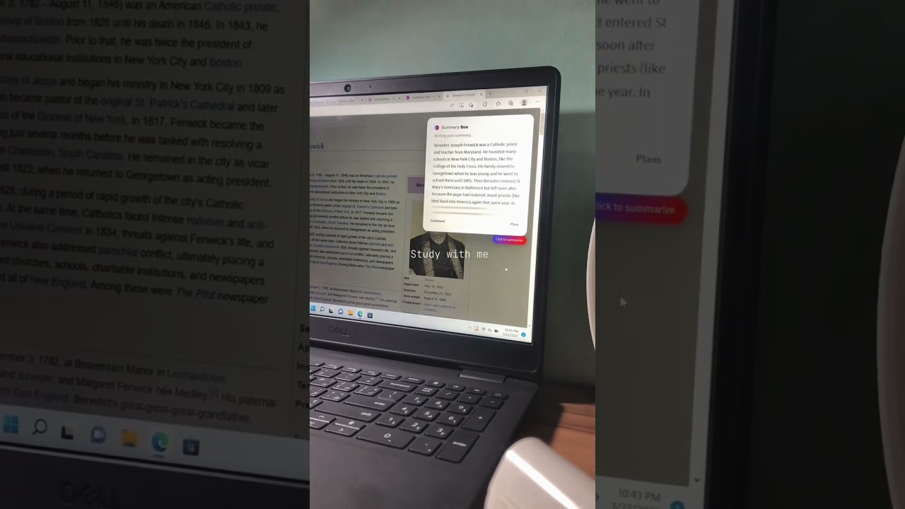 Summarizing lengthy topics chrome extension called summary Box ,check Description #shorts #study