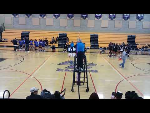 LA high vs Cesar Chavez volleyball playoffs p3