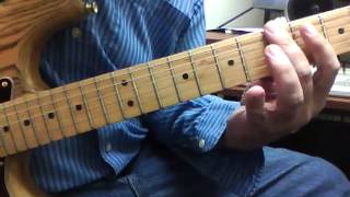 Stevie Ray Vaughn Guitar Lesson "Lenny" Opening chord voicings