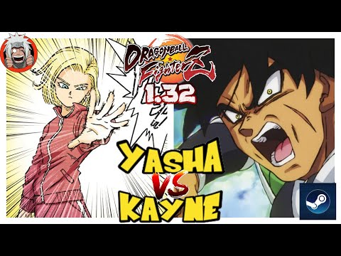 DBFZ Kayne vs Yasha (VegetaSSB, GokuGT, A18) Vs (TGohan, BrolyDBS, GokuSSJ)