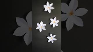 Easy Paper flowers | How to make paper flowers | Flower Making | DIY Flower #shorts #flowers #diy