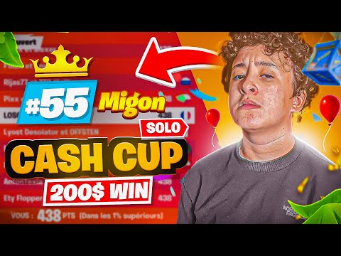 J’ai détruit cette CASH CUP SOLO et fait top 55 ! (200$)