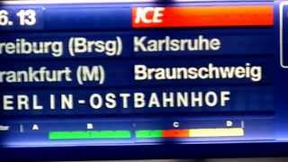 preview picture of video 'Inter City Express ICE Abfahrt Basel Schweiz nach Berlin Deutschland um 16:13 auf Gleis 11 .'