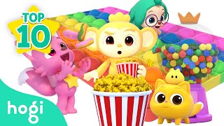 [👍🏻BEST] Learn Colors with Pop it + Rainbow Popcorn｜Colors for Kids｜Hogi Colors｜Hogi Pinkfong Colors