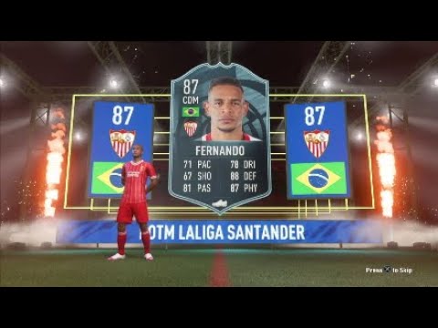 Completing POTM Fernando - Fifa 21