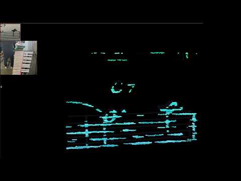 Audio-Reactive 3D Sheet Music | Vibraphone + Electronics with Ableton, Max/MSP & C++