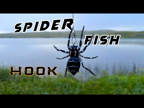 Top Water Aggressive Northern PIKE Vs Lifelike Spider Lure!