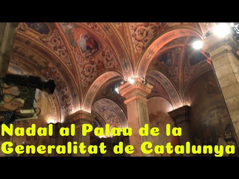 Nadal al Palau de la Generalitat de Catalunya | Tour Inside the Palace Barcelona