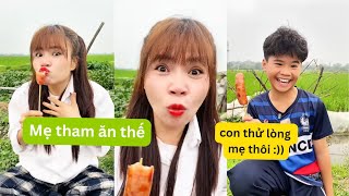 Funny Mom Test Compilation : Stone Grilled Sausage prank surprises mom.
