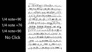 Albright Solo #35 Polyrhythmic Studies - Sight-Reading with Rick - Very Advanced Level