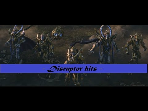 Starcraft 2 Disruptor Moments | Hits and Fails |