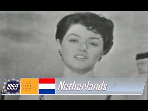 eurovision 1959 Netherlands 🇳🇱 Teddy Scholten - Een beetje 🏆