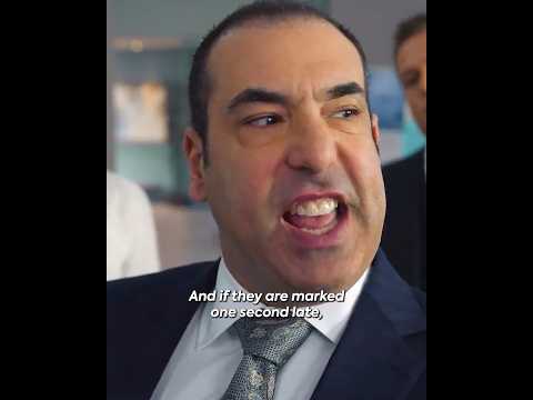 One Second Late And You’re Finished || Suits #series