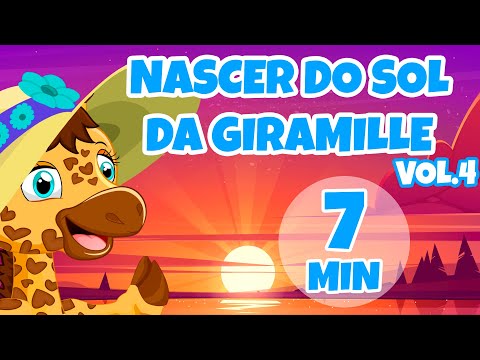 Nascer do Sol com a Giramille Vol. 4 - Giramille 7 min | Desenho Animado Musical