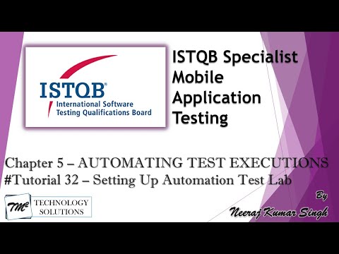 ISTQB Mobile Tester Introduction to ISTQB Mobile Tester Certification ISTQB Tutorials