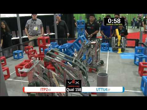 2015 VEXU Q158 - ITP2 vs UTTU4 - 31 to 60-Division Div-VEX U-VEX Worlds 2015