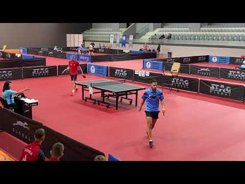 Kostas Kwnstantinopolous Greece - Pero Tepic Serbia Table Tennis Senior Balkan Championships 2025