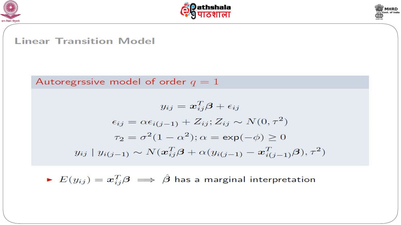 M-12. Transition models for longitudinal data analysis