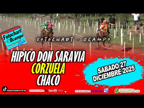 HÍPICO DON SARAVIA- CORZUELA - CHACO- Resumen de la Reunión del 27/12/2025