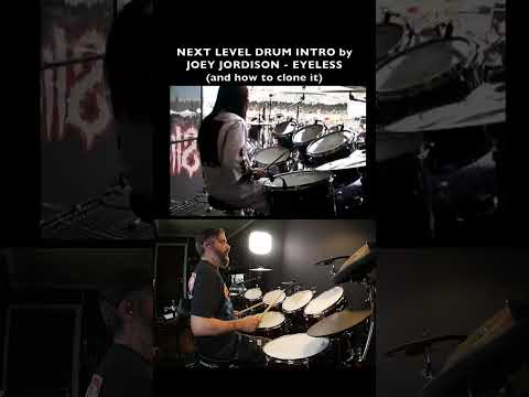 HOW TO PLAY “EYELESS” DRUM INTRO - JOEY JORDISON - SLIPKNOT