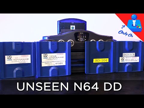 FOUND! Prototype Nintendo 64DD Development Disks