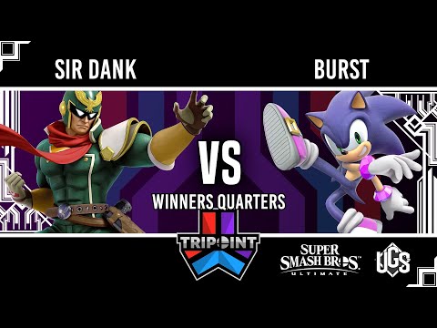 Tripoint Smash 180  -  Winners Quarters  -  Sir Dank(Captain Falcon) Vs. Burst(Sonic)