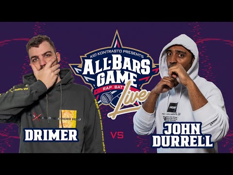 Drimer Vs John Durrell All Bars Game LIVE 29/04/22 Barrio's live (Milano)