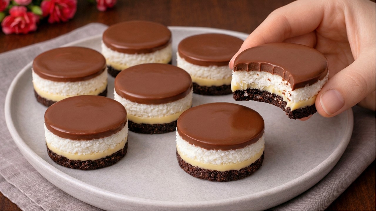 Super Easy No-Bake Dessert With Chocolate and Coconut! 2 Quick Dessert Recipes