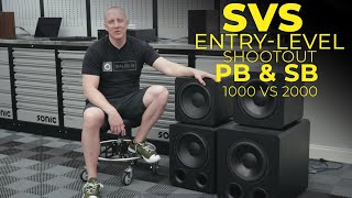 SVS Subwoofers: Which Entry-Level Sub? (PB-1000 vs PB-2000 & SB-1000 vs SB-2000)