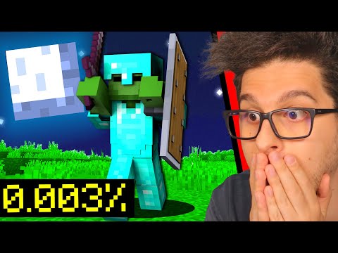 LE 15 COSE PIÙ RARE DI MINECRAFT - ITA