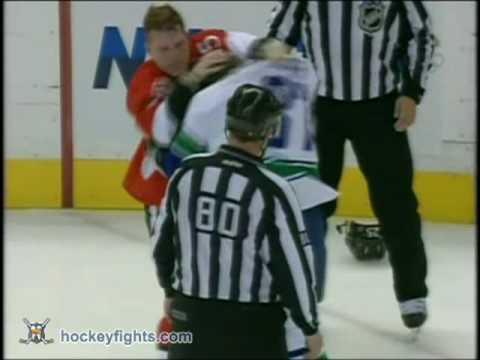 Rick Rypien vs Chris Neil Feb 4, 2010
