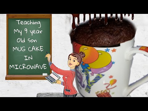 Chocolate mug cake/mug cake in microwave/Easy cook food/Munira Muzaffar #trending